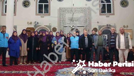 Yatağan’da Duygusal Veda: Umreciler Dualarla Kutsal Topraklara Uğurlandı