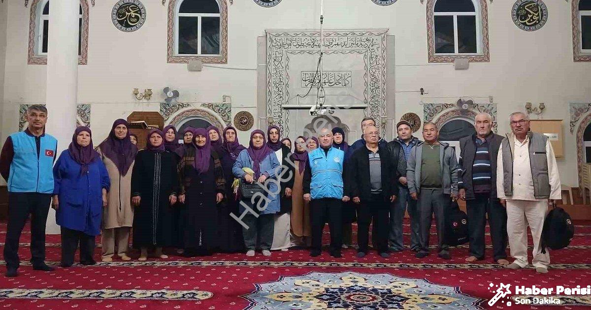 "Yatağan'da Duygusal Veda: Umreciler Dualarla Kutsal Topraklara Uğurlandı" başlıklı haber için fotor