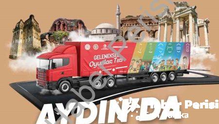 Aydın’da Nostalji Rüzgarı: Geleneksel Oyunlar Tırı Meydana İniyor