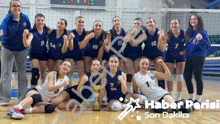 Kütahya Belediyespor Genç Kız Voleybol Takımı Zafer Kazandı