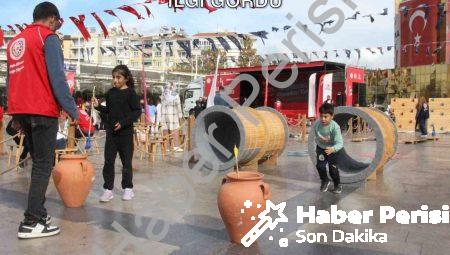 Geleneksel Oyunlar Tırı Aydın’da Büyük İlgi Gördü