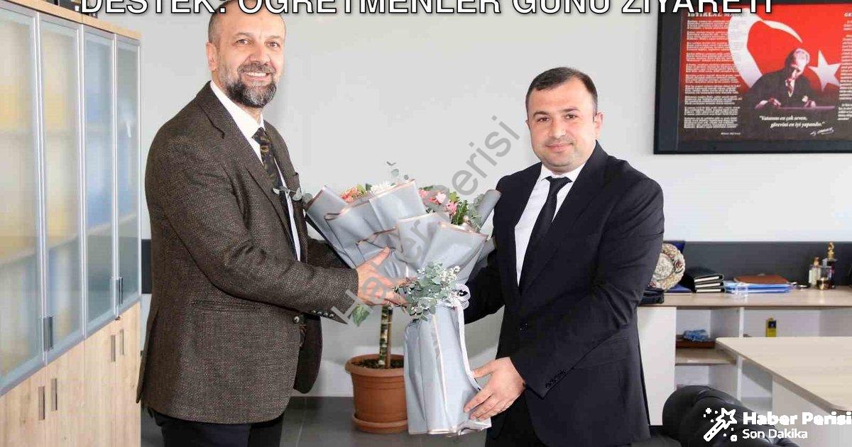 "Kütahya OSB Yönetiminden Eğitime Tam Destek: Öğretmenler Günü Ziyareti" başlıklı haber için fotorea