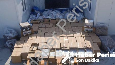 Aydın ve İzmir’de Dev Kaçakçılık Operasyonu: Tonlarca Tütün Ele Geçirildi