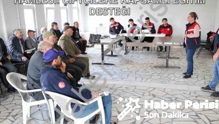 Afyonkarahisar’da Tarımsal Üretim Hamlesi: Çiftçilere Kapsamlı Eğitim Desteği