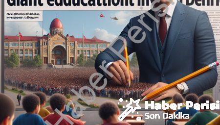 Özgen İzmiroğlu’nun Hayali Gerçek Oldu: Demirci’ye Dev Eğitim Yatırımı