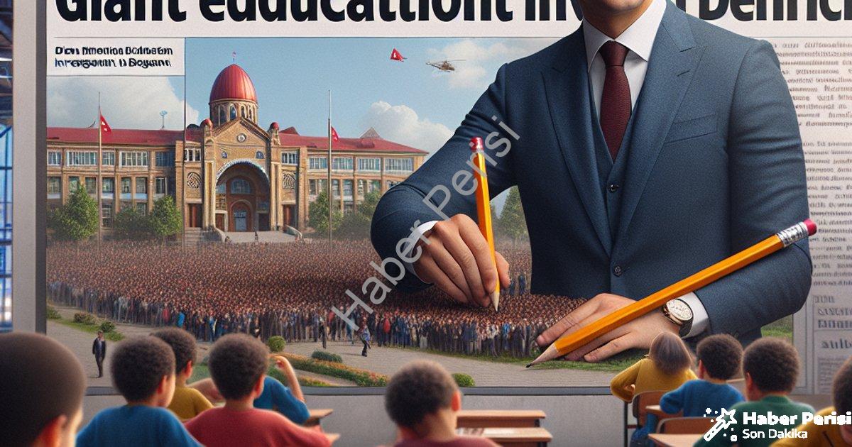 "Özgen İzmiroğlu'nun Hayali Gerçek Oldu: Demirci'ye Dev Eğitim Yatırımı" başlıklı haber için fotorea