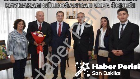 Salihli’de Gönüllere Dokunan Ziyaret: Kaymakam Güldoğan’dan Vefa Örneği