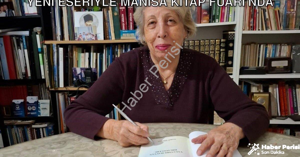 "Emekli Eğitimci Sadberk Filizkan Dört Yeni Eseriyle Manisa Kitap Fuarı'nda" başlıklı haber için fot