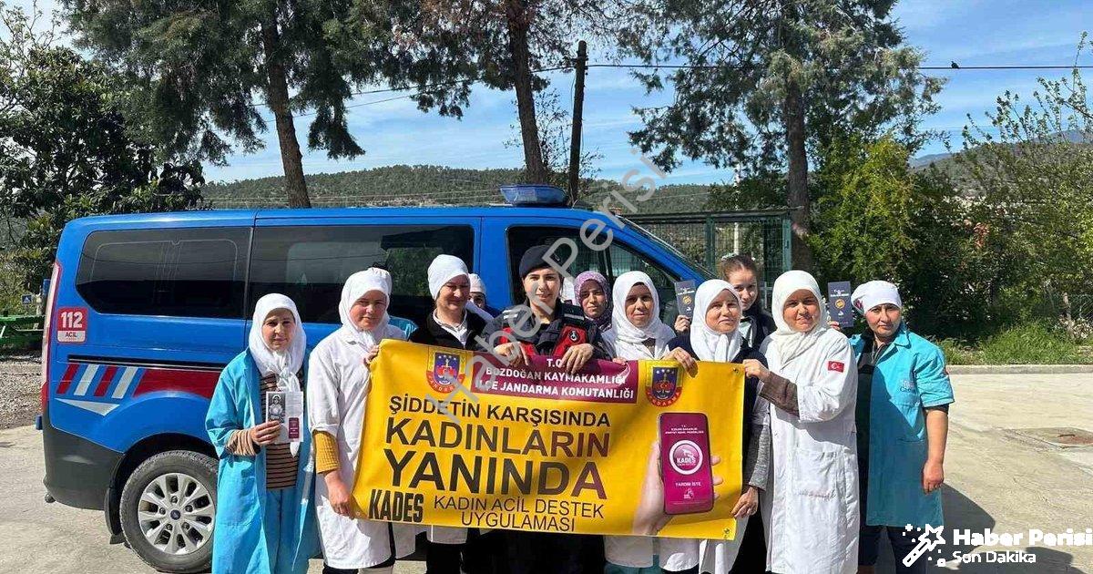 "Aydın Bozdoğan’da Kadınlara KADES Eğitimi ve Farkındalık Çalışması" başlıklı haber için fotorealist