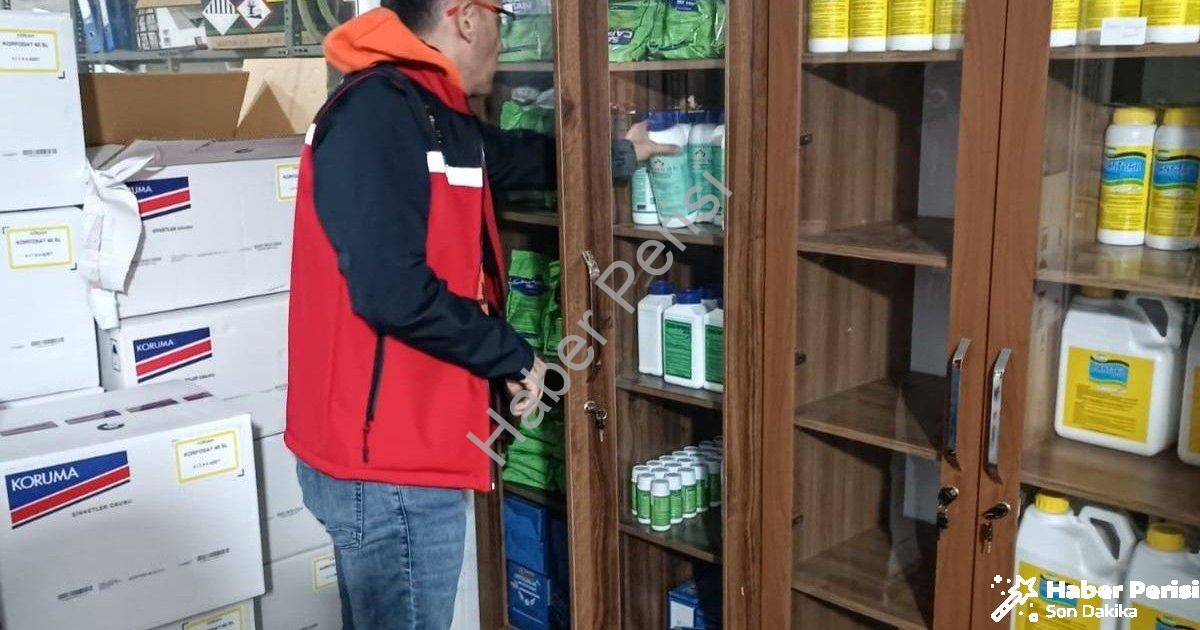 "Uşak’ta Zirai İlaç Bayilerine Sıkı Takip: Denetimler Hız Kesmiyor" başlıklı haber için fotorealisti