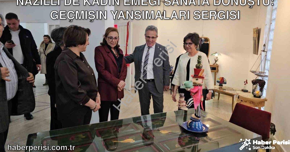"Nazilli’de Kadın Emeği Sanata Dönüştü: Geçmişin Yansımaları Sergisi" başlıklı haber için fotorealis