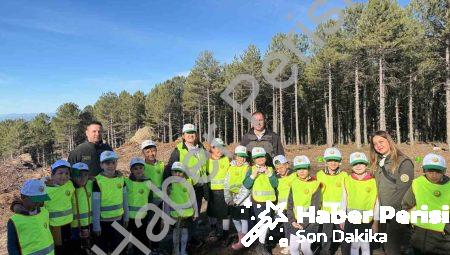 Çine’de Minik Öğrencilere Orman Sevgisi ve Fidan Dikimi Eğitimi