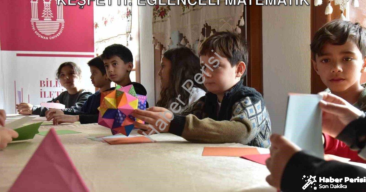 "Minik Eller Origami ile Geometriyi Keşfetti: Eğlenceli Matematik" başlıklı haber için fotorealistik