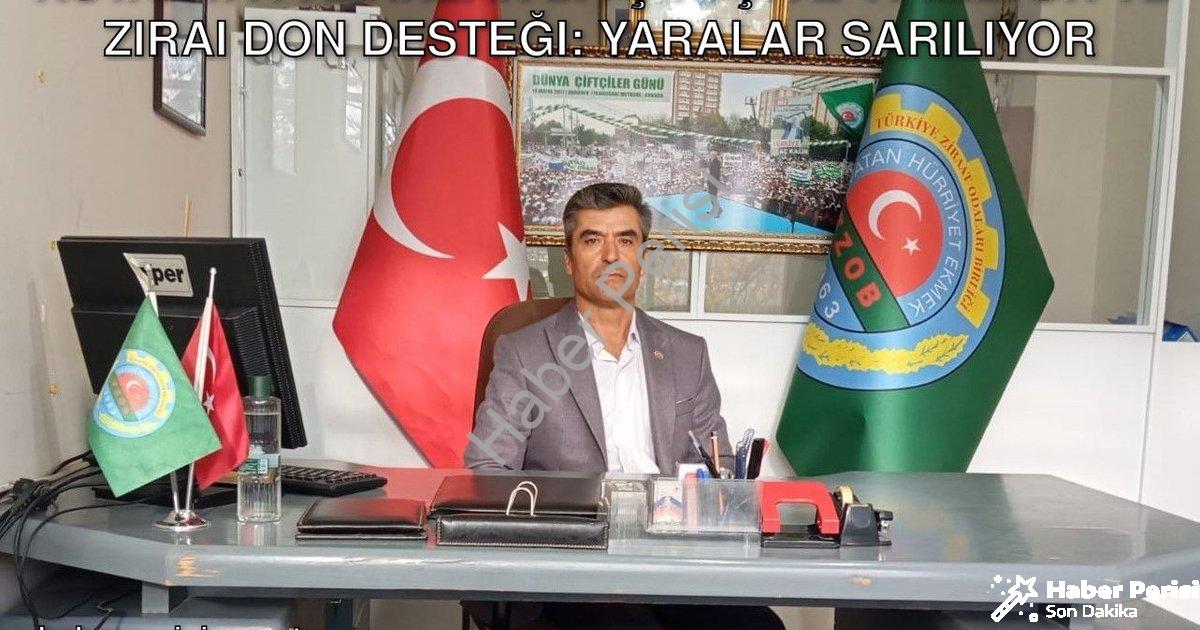 "Kütahya Pazarlar'da Çiftçiye 41 Milyon TL Zirai Don Desteği: Yaralar Sarılıyor" başlıklı haber için