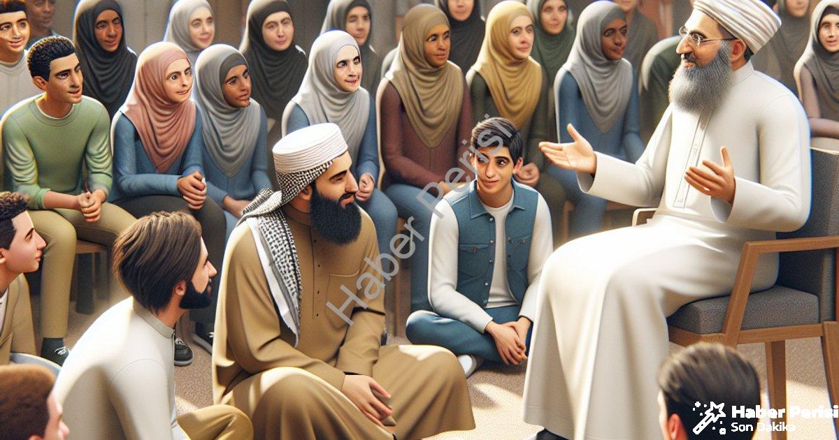 "Kütahya İl Müftüsü İrfan Açık Gençlik Buluşmaları'nda Öğrencilerle Bir Araya Geldi" başlıklı haber