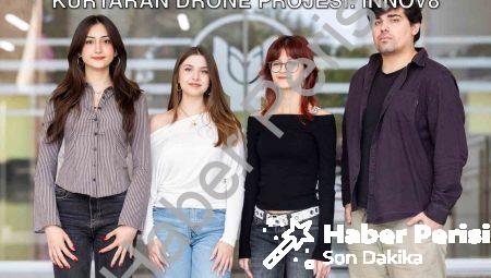 İzmirli Öğrencilerden Depremde Hayat Kurtaran Drone Projesi: Innov8