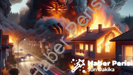 Aydın Efeler’de Korkutan Yangın: Komşuların Dikkati Faciayı Önledi