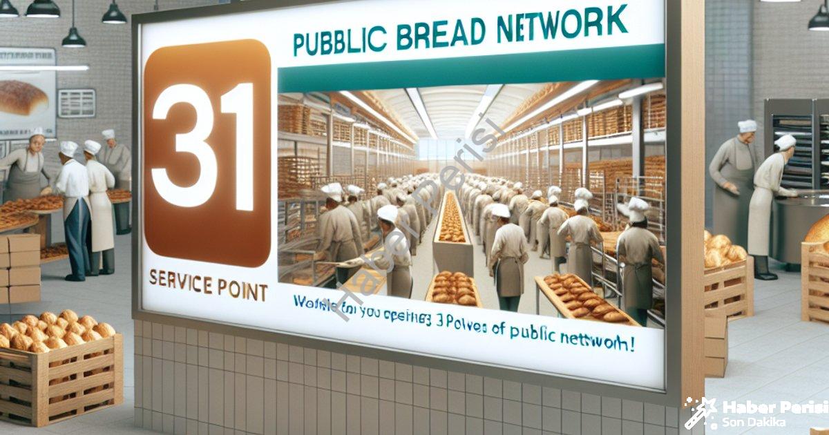 "Merkezefendi Halk Ekmek Ağı Genişliyor: 31. Hizmet Noktası Açıldı" başlıklı haber için fotorealisti