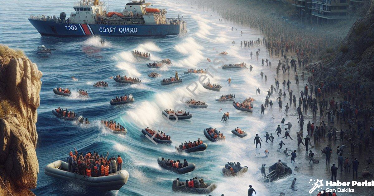 "İzmir Kıyılarında Hareketli Saatler: 120 Düzensiz Göçmen İçin Operasyon Düzenlendi" başlıklı haber