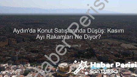 Aydın’da Konut Satışlarında Düşüş: Kasım Ayı Rakamları Ne Diyor?