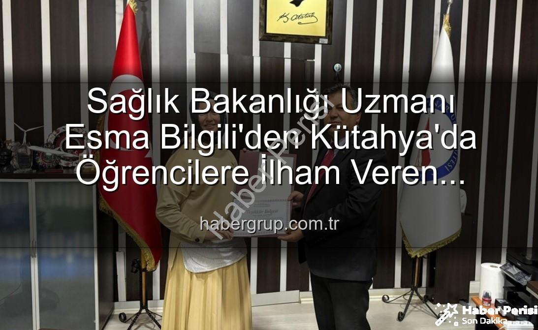 Kariyer Söyleşisi - Sağlık Bakanlığı Uzmanından TMYO Öğrencilerine Kariyer ve Başarı Sırları: İlham Veren Buluşma